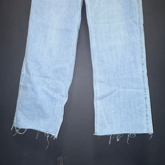Light Blue Women's Jeans - Picture 3 of 9